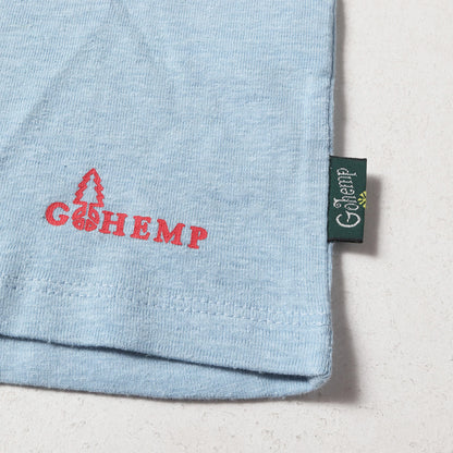 21SS × GO HEMP デッドロゴ ヘンプ コットン フットボール カットソー (GOHEMP × SD Dead Logo Football T)