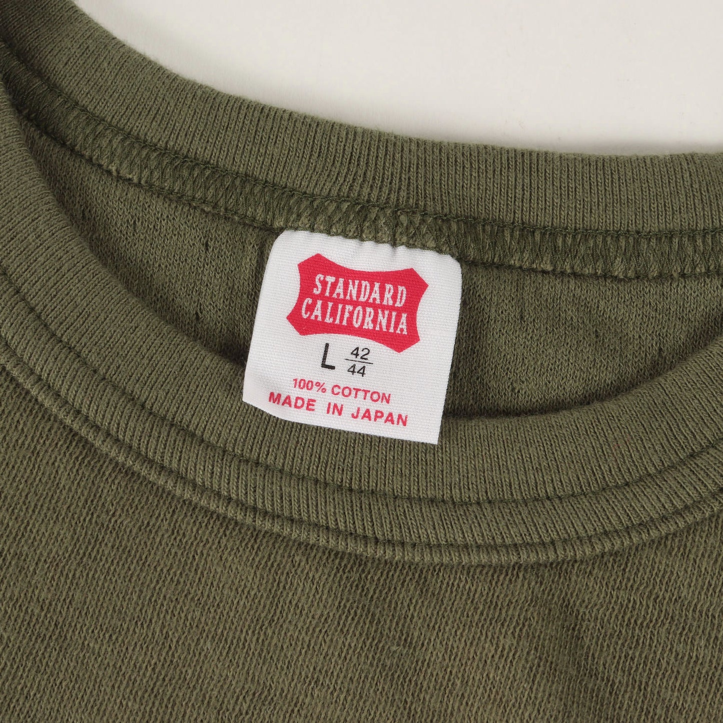ワンポイント ロゴ 刺繍 ロングスリーブ Tシャツ (SD 2LAYER SMALL LOGO LS)