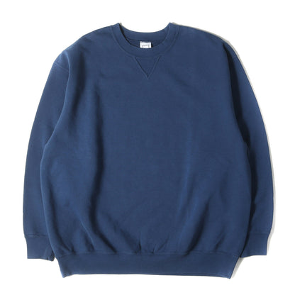 24AW ヴィンテージ ウォッシュ 加工 前Vガゼット スウェット (SD US Cotton Sweat Vintage Wash)