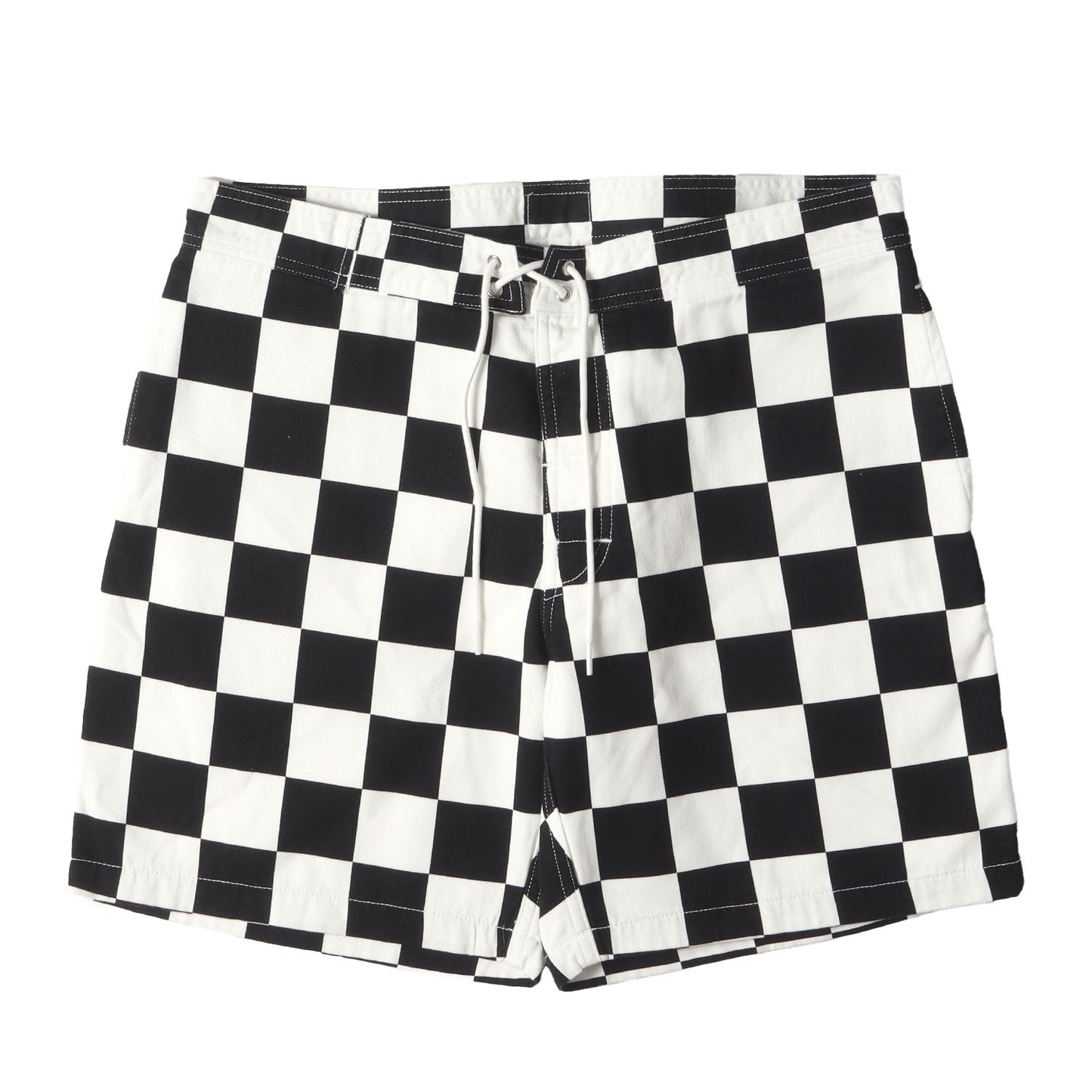 チェッカー 総柄 サーフ ショート パンツ (SD CHECKER SURF SHORTS) / MADE IN JAPAN