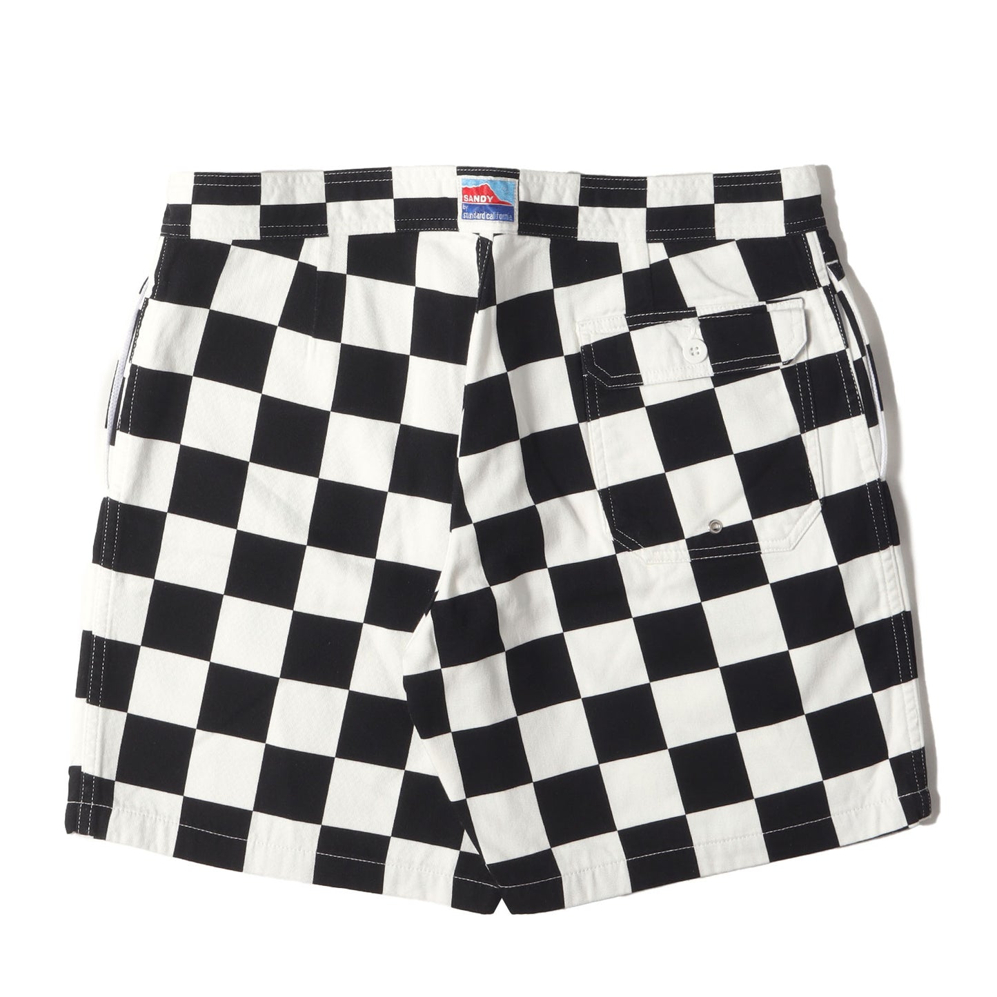 チェッカー 総柄 サーフ ショート パンツ (SD CHECKER SURF SHORTS) / MADE IN JAPAN