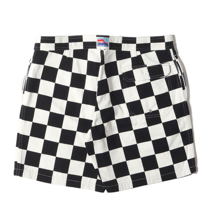 チェッカー 総柄 サーフ ショート パンツ (SD CHECKER SURF SHORTS) / MADE IN JAPAN