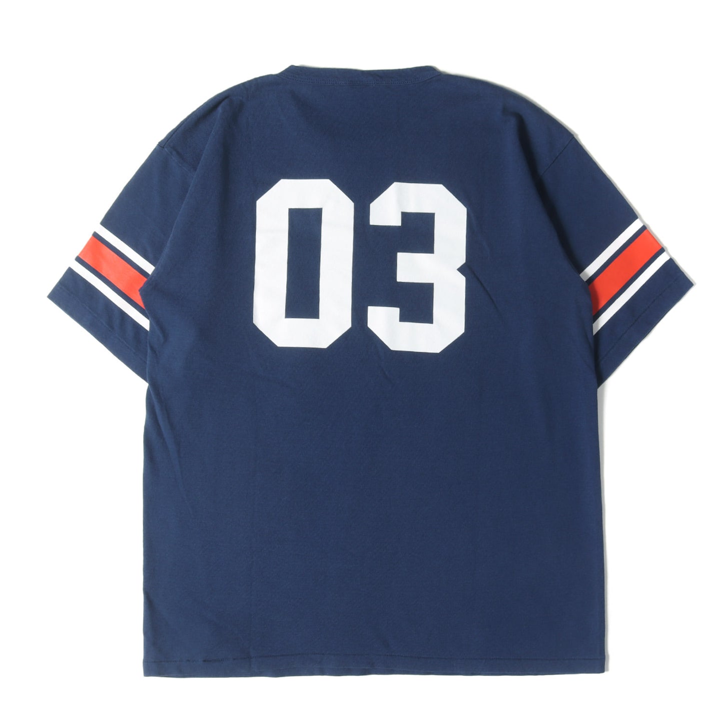 × Champion バータグ グラフィック ロゴ フットボール Tシャツ (C8-P316)