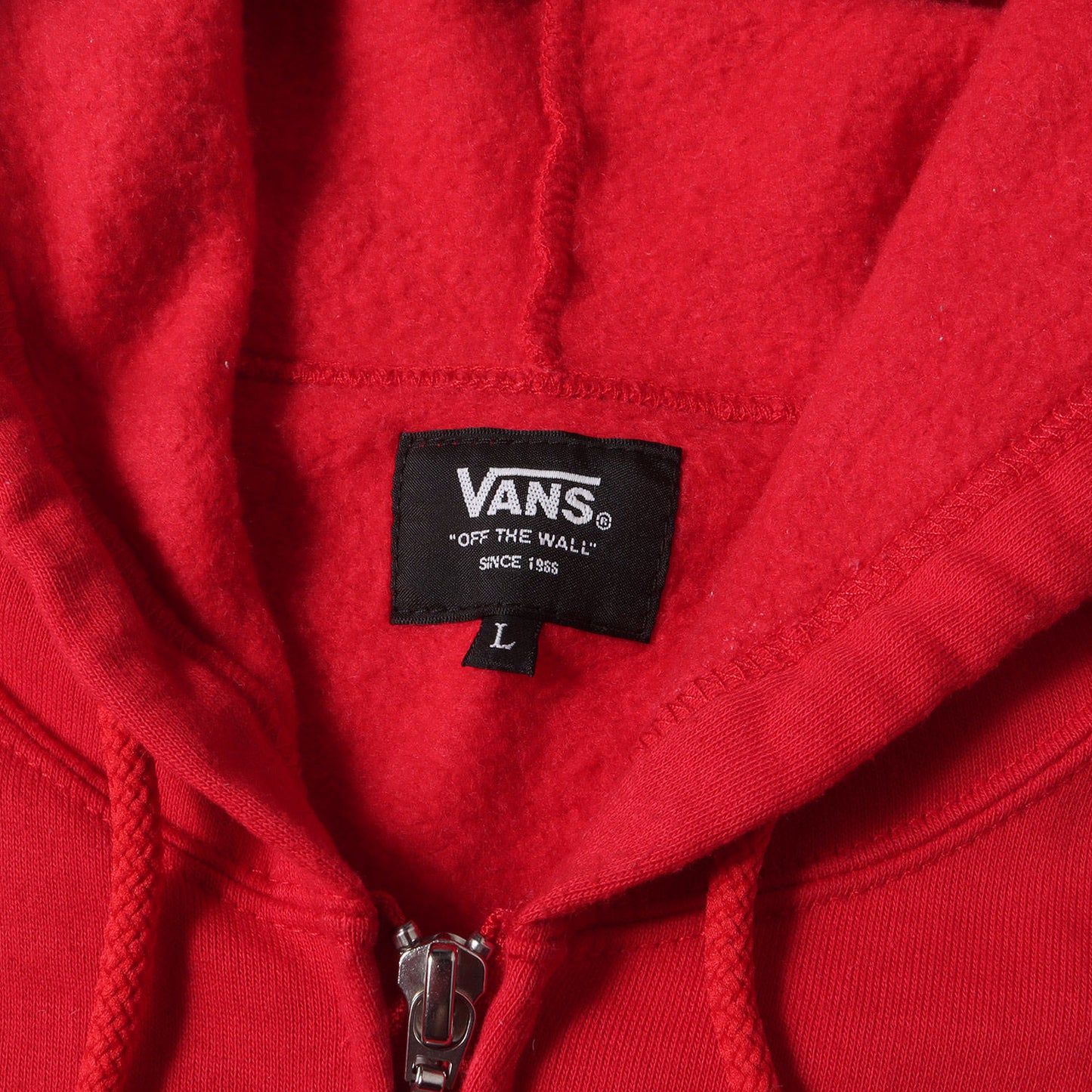 × VANS グラフィック ロゴ スウェット ジップ パーカー / 裏起毛