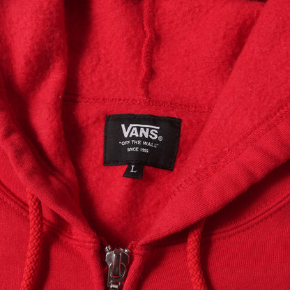 × VANS グラフィック ロゴ スウェット ジップ パーカー / 裏起毛