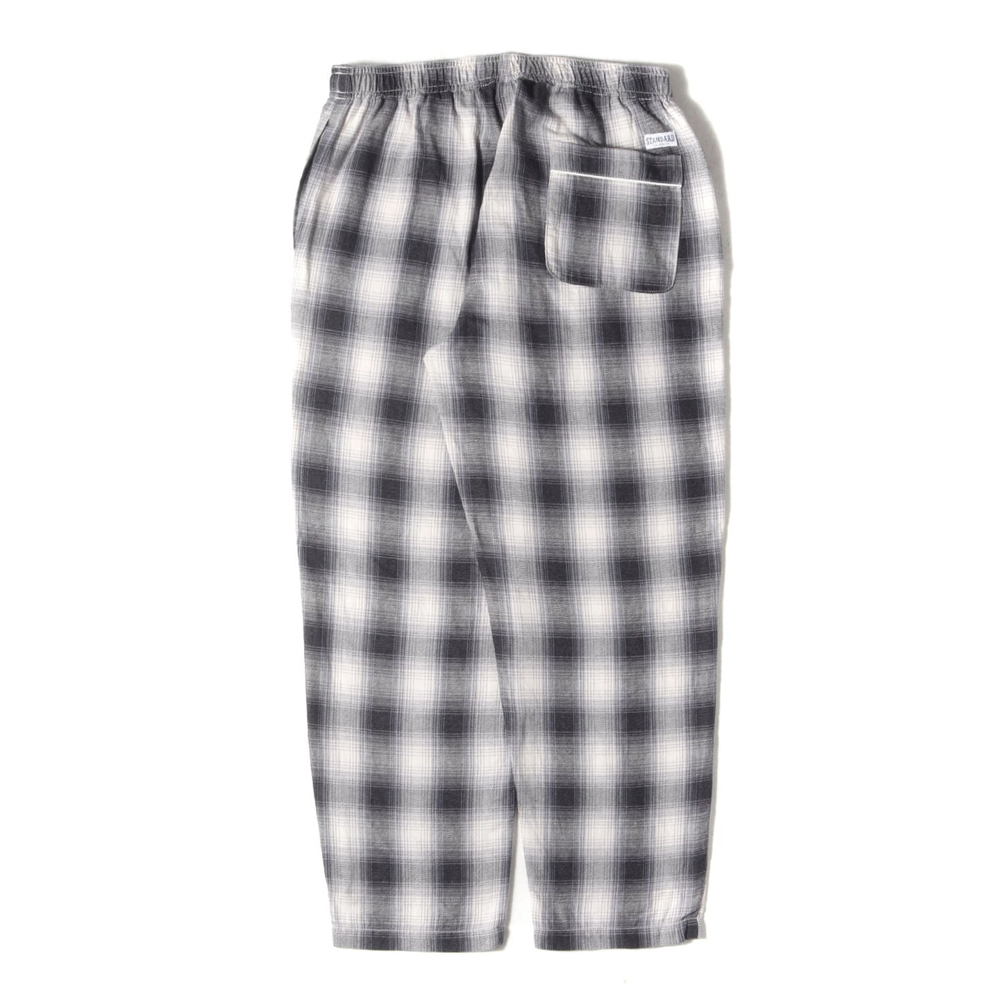 22SS オンブレチェック フランネル スリーピング イージー パンツ (SD Set Up Flannel)