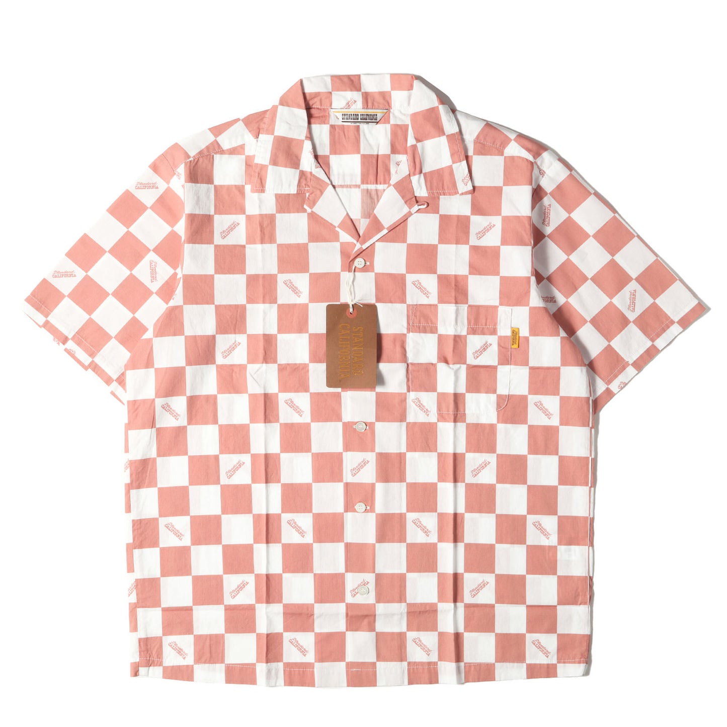 24SS チェッカー オープンカラー 半袖 シャツ (SD CHECKER SHIRT)