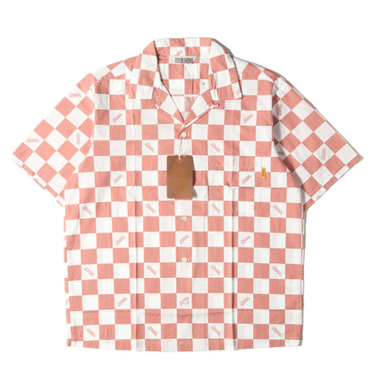 24SS チェッカー オープンカラー 半袖 シャツ (SD CHECKER SHIRT)