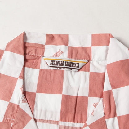 24SS チェッカー オープンカラー 半袖 シャツ (SD CHECKER SHIRT)