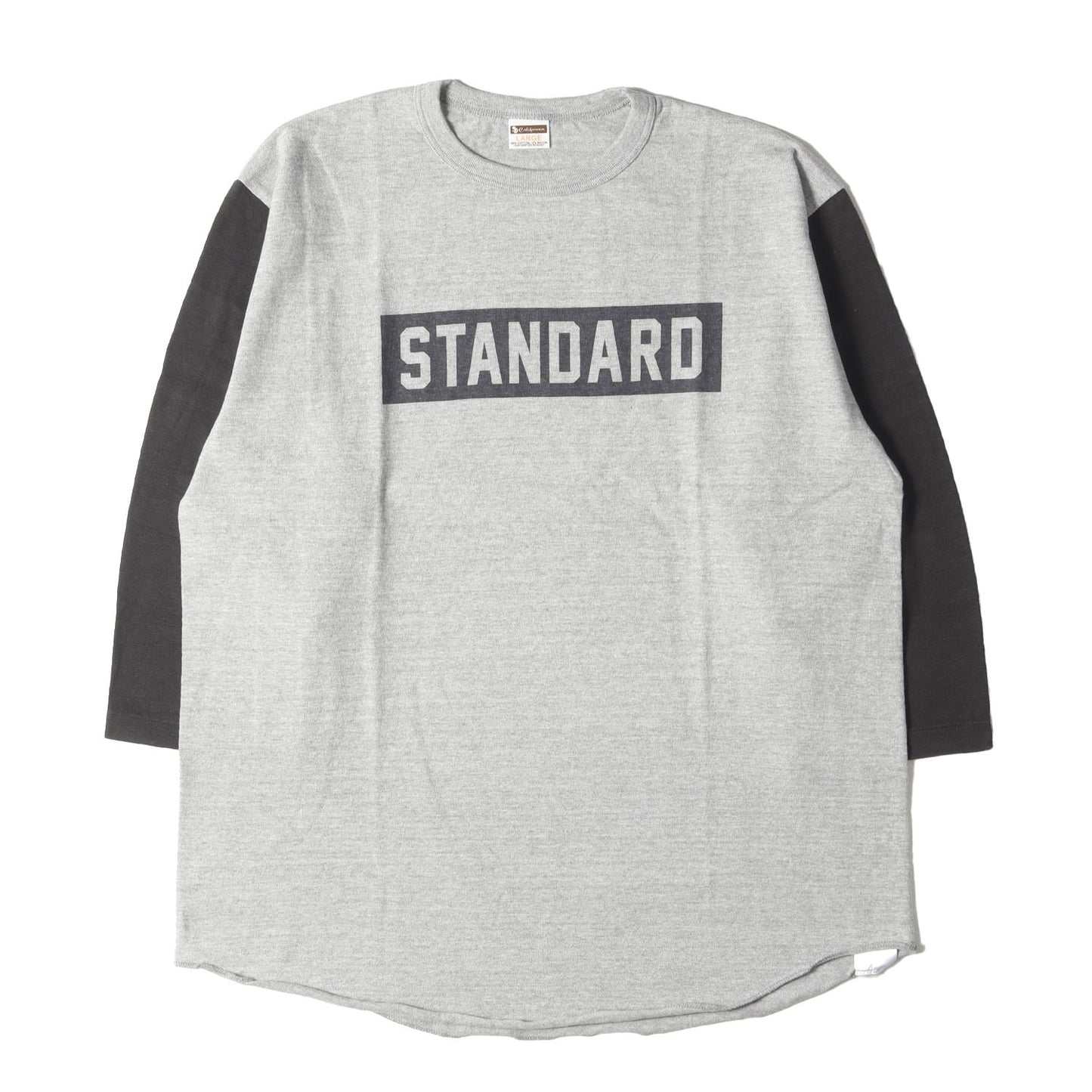 24AW ボックスロゴ 切替 クォータースリーブ ベースボール Tシャツ (SD 88/12 Box Logo Baseball T)