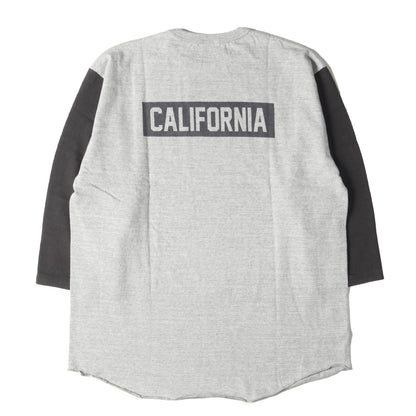 24AW ボックスロゴ 切替 クォータースリーブ ベースボール Tシャツ (SD 88/12 Box Logo Baseball T)
