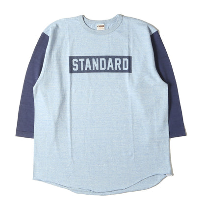 24AW ボックスロゴ 切替 クォータースリーブ ベースボール Tシャツ (SD 88/12 Box Logo Baseball T)