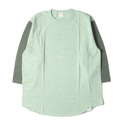 24AW ヴィンテージウォッシュ 切替 クォータースリーブ ベースボール Tシャツ (SD 88/12 Baseball T Vintage Wash)