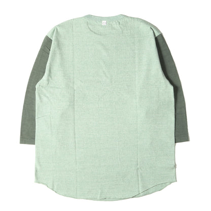 24AW ヴィンテージウォッシュ 切替 クォータースリーブ ベースボール Tシャツ (SD 88/12 Baseball T Vintage Wash)
