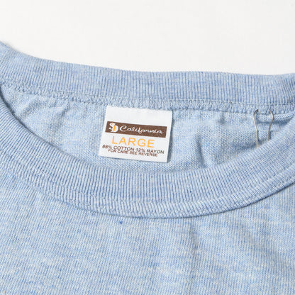 23SS ウォッシュド加工 フロント ロゴ バインダーネック Tシャツ (SD 88/12 LOGO T)