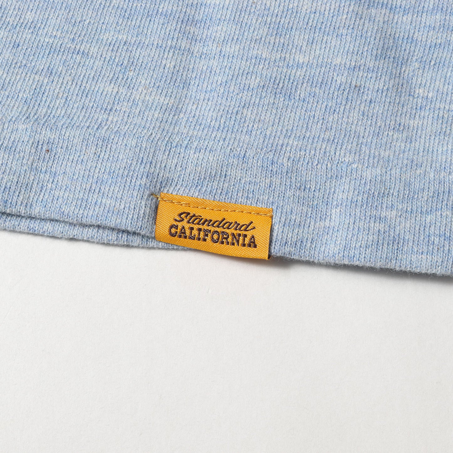 23SS ウォッシュド加工 フロント ロゴ バインダーネック Tシャツ (SD 88/12 LOGO T)