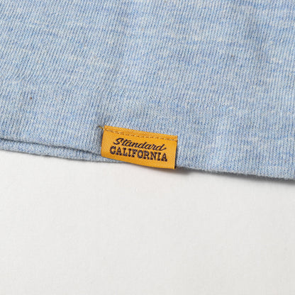 23SS ウォッシュド加工 フロント ロゴ バインダーネック Tシャツ (SD 88/12 LOGO T)
