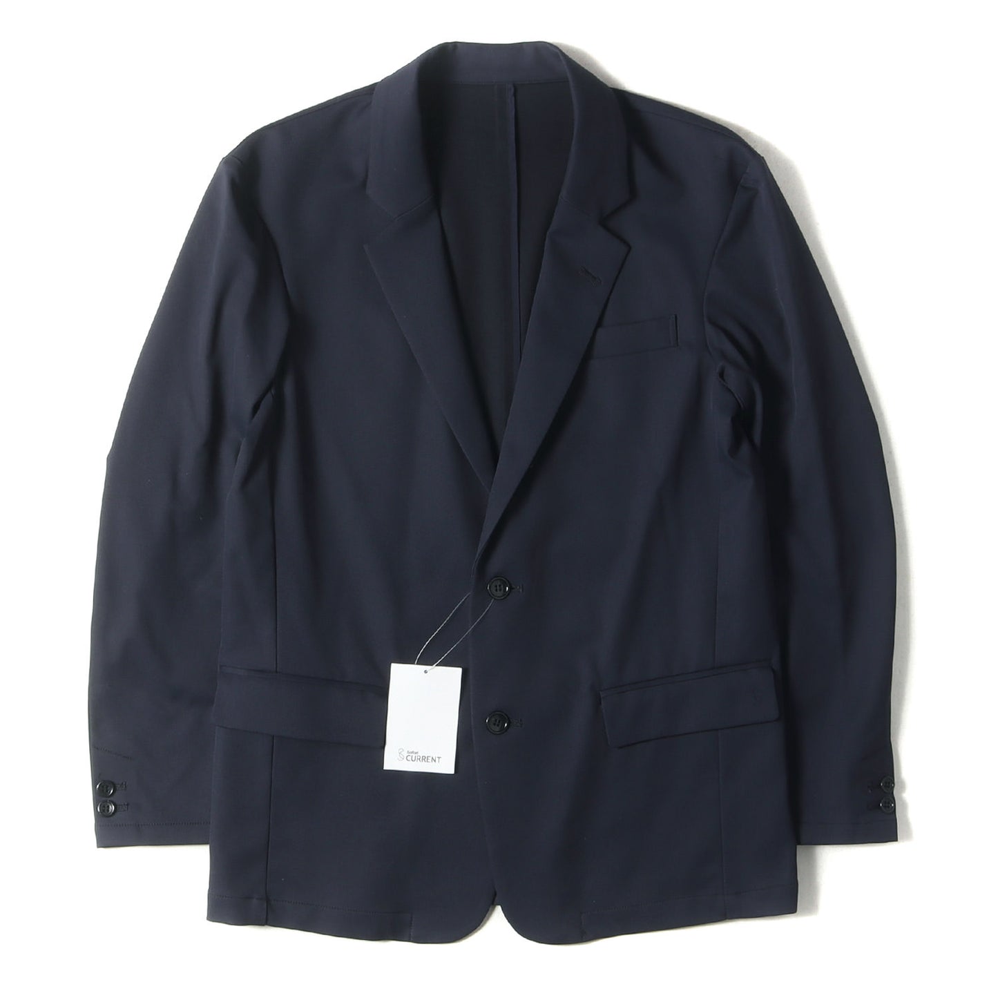 22AW ストレッチ ポリエステルツイル テーラードジャケット
