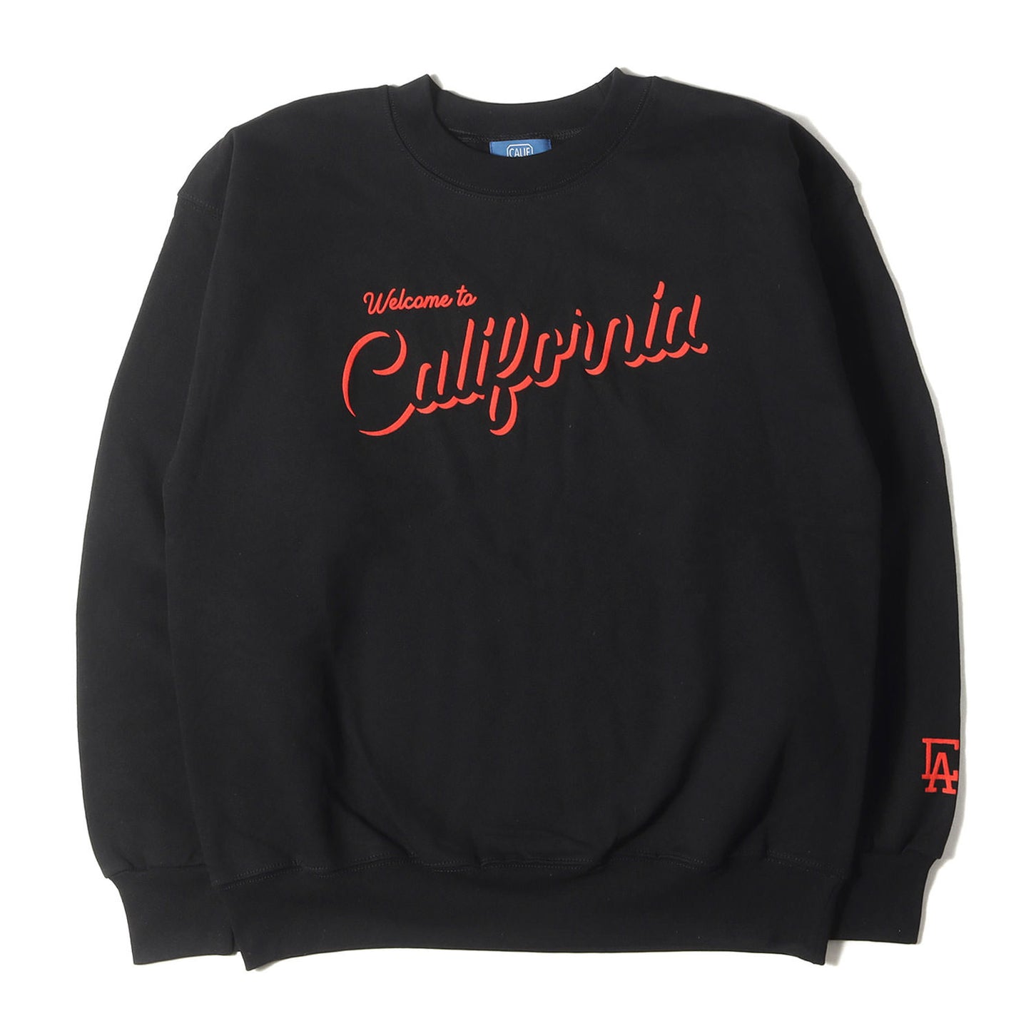 Welcome to California ロゴ クルーネック スウェット シャツ / 裏起毛