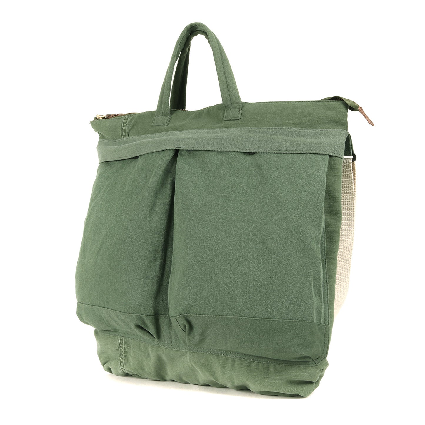 2WAY ヴィンテージファブリック ミリタリー ヘルメット バッグ (Military Helmet Bag)