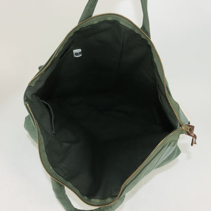 2WAY ヴィンテージファブリック ミリタリー ヘルメット バッグ (Military Helmet Bag)