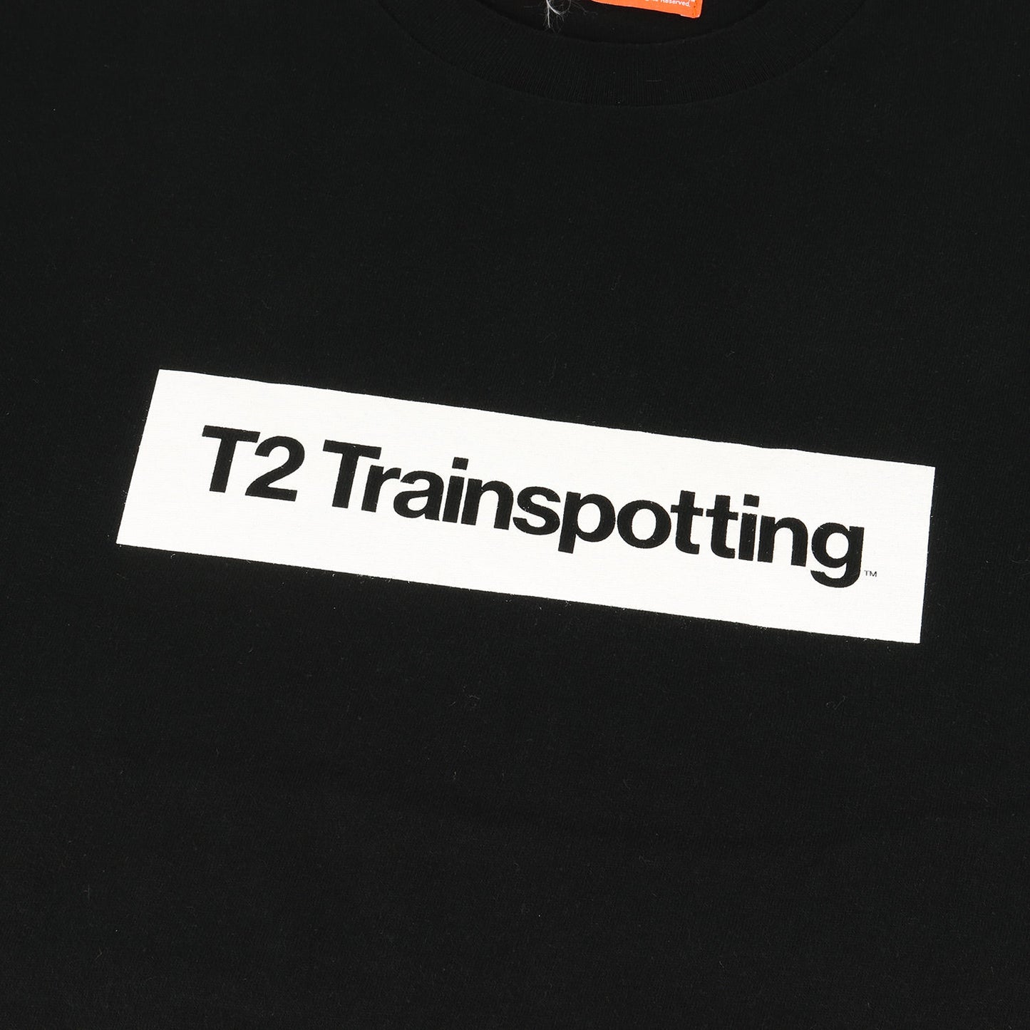 × T2 Trainspotting ボックス ロゴ Tシャツ (932T7225) / LONDON
