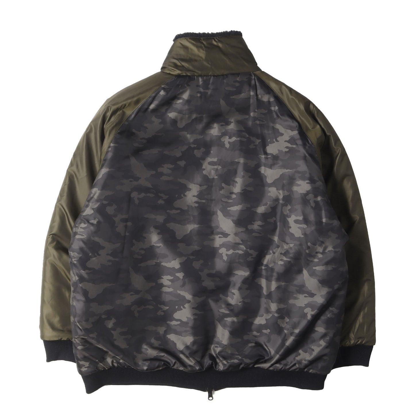 リバーシブル ボア フリース ポリ タフタ ブルゾン (REVERSIBLE BOA BLOUSON 1042020013)