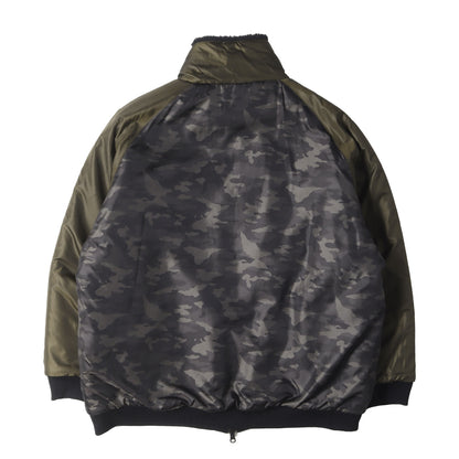 リバーシブル ボア フリース ポリ タフタ ブルゾン (REVERSIBLE BOA BLOUSON 1042020013)