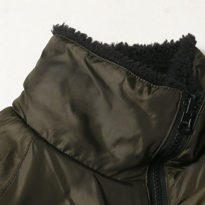 リバーシブル ボア フリース ポリ タフタ ブルゾン (REVERSIBLE BOA BLOUSON 1042020013)
