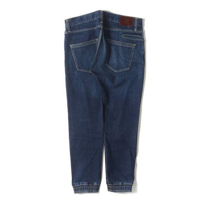 ギャザーリブ ストレッチ デニム パンツ (GATHER RIB DENIM 1070000014)