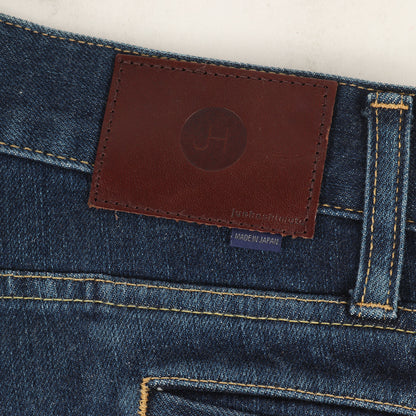 ギャザーリブ ストレッチ デニム パンツ (GATHER RIB DENIM 1070000014)