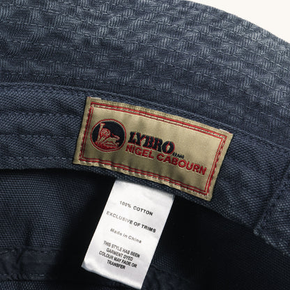 ウォッシュド加工 コットンキャンバス バケットハット (BUCKET HAT CANVAS) / LYBRO