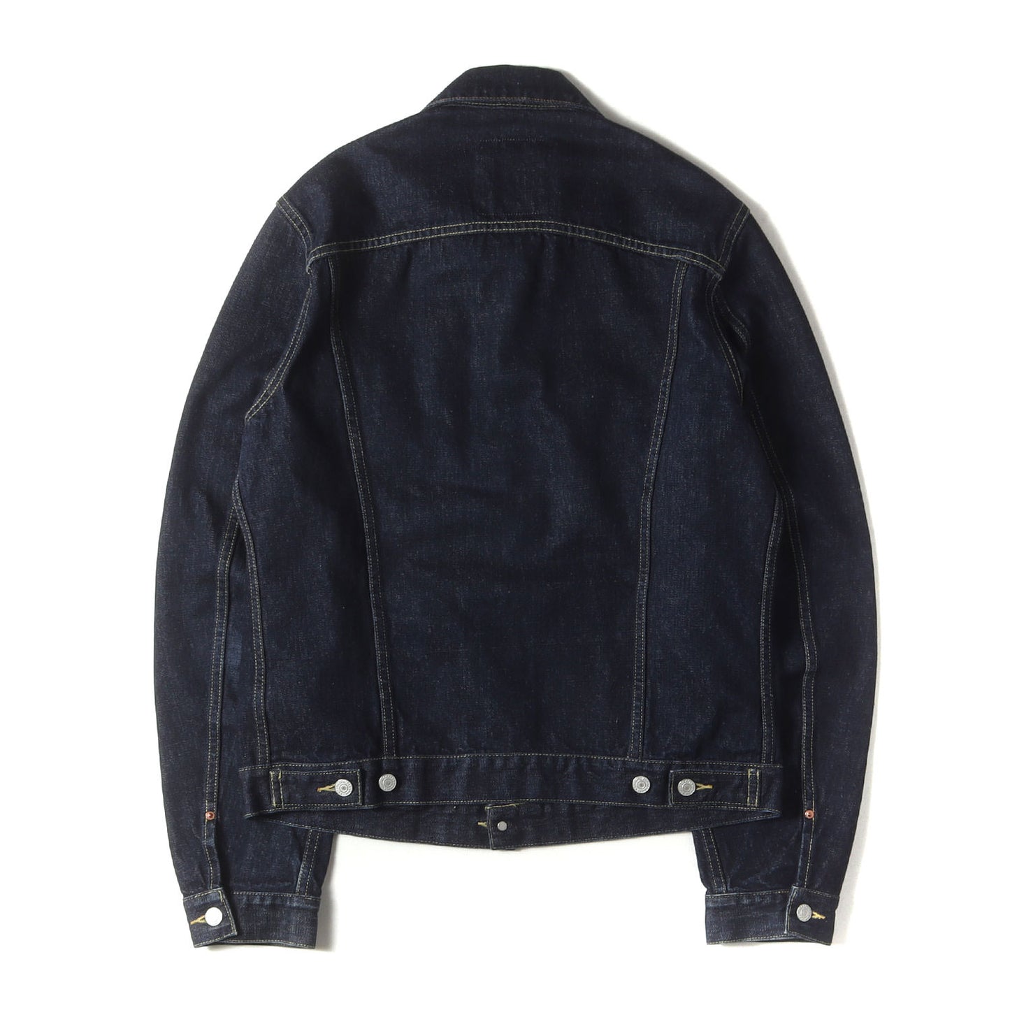 24AW 14オンス セルビッジ デニム トラッカー ジャケット (14OZ DENIM BUTTON JACKET HG-Y10-030) / POUR HOMME
