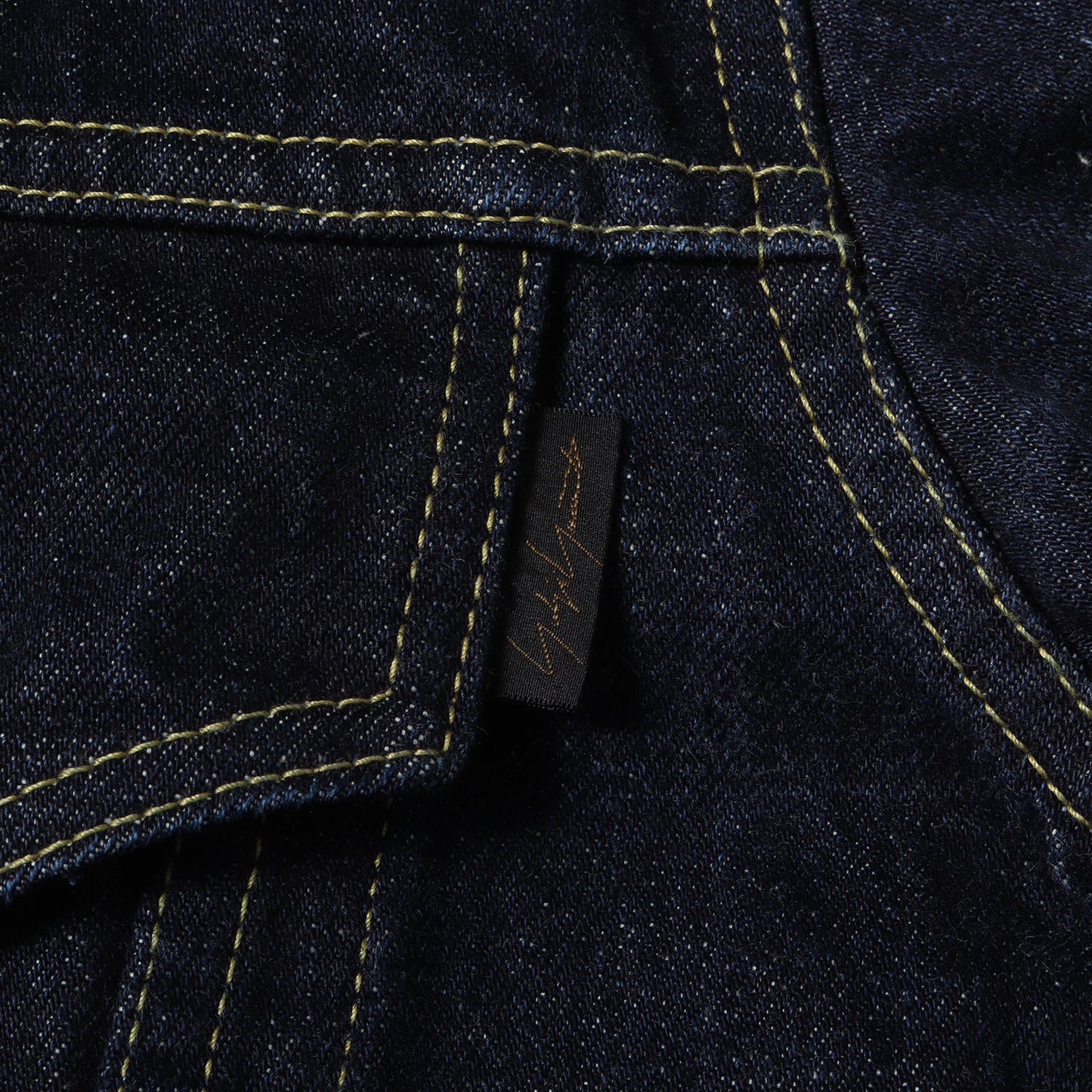 24AW 14オンス セルビッジ デニム トラッカー ジャケット (14OZ DENIM BUTTON JACKET HG-Y10-030) / POUR HOMME