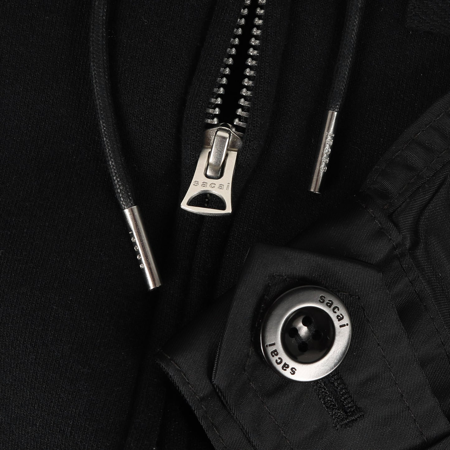 22AW ナイロンツイル ミックス スポンジ スウェット ブルゾン / ジャケット(Nylon Twill Mix Sponge Sweat Blouson)