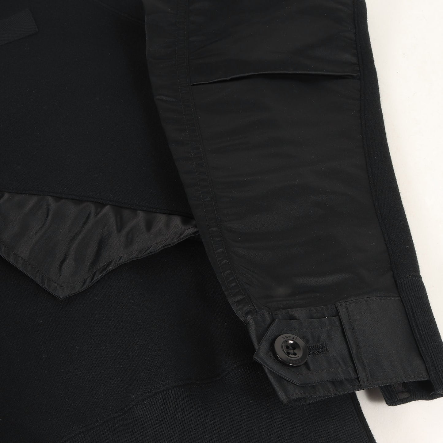 22AW ナイロンツイル ミックス スポンジ スウェット ブルゾン / ジャケット(Nylon Twill Mix Sponge Sweat Blouson)