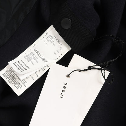 22AW ナイロンツイル ミックス スポンジ スウェット ブルゾン / ジャケット(Nylon Twill Mix Sponge Sweat Blouson)