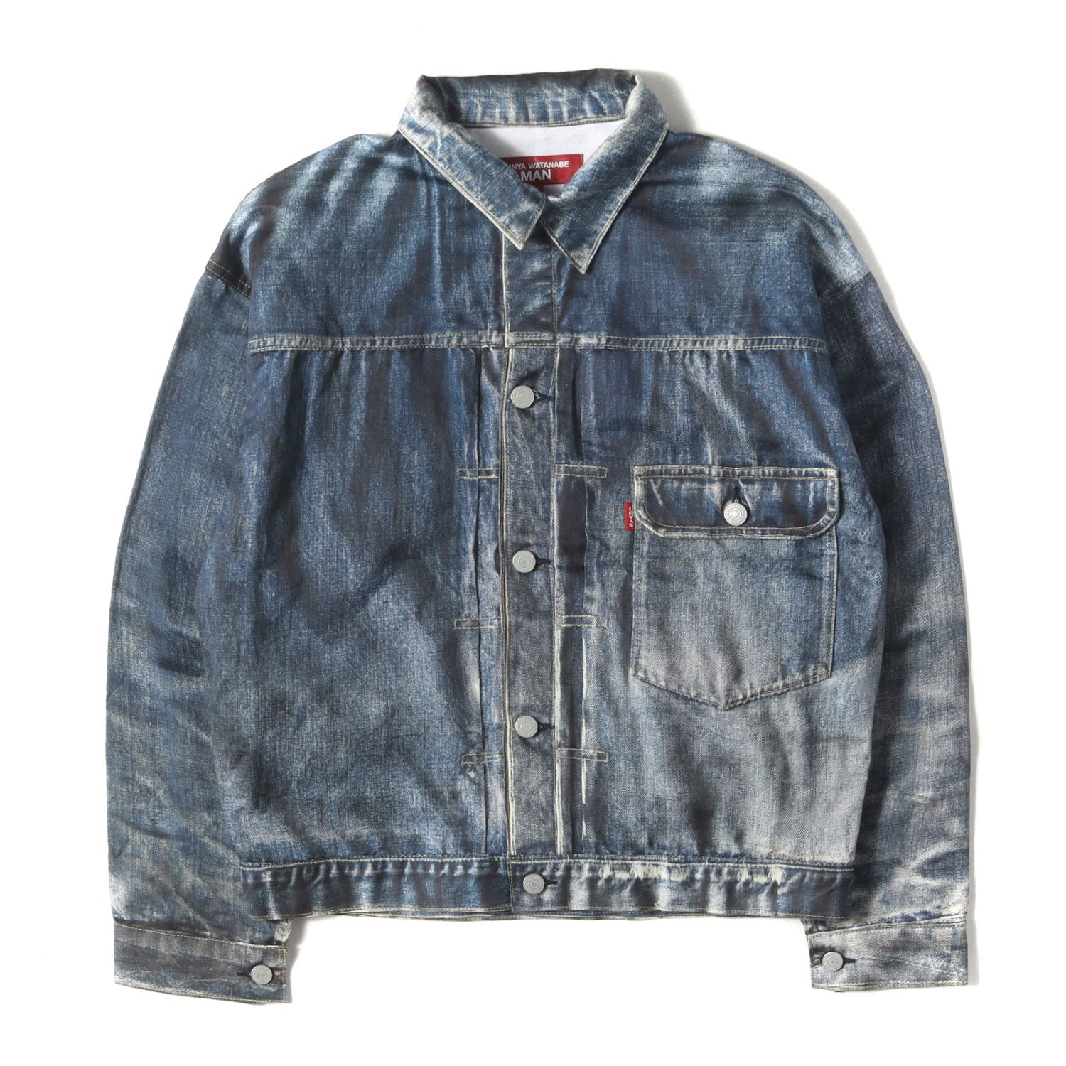 22SS × Levis × BerBerJin デニム 転写 プリント コットンリネン