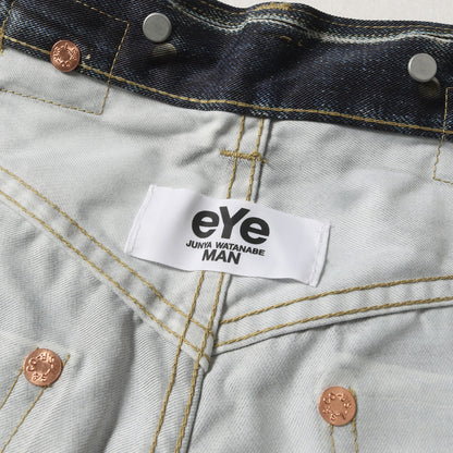 22SS × Levis × BerBerJin デニム 転写 プリント ナイロン パンツ (WI-P904)