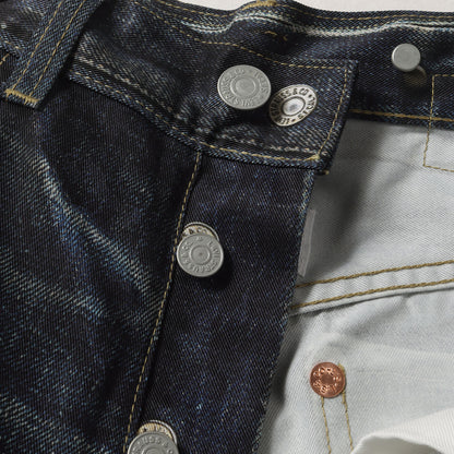 22SS × Levis × BerBerJin デニム 転写 プリント ナイロン パンツ (WI-P904)