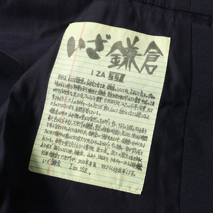 20SS 金ボタン ポリツイル 2B ブレザー ジャケット (BLAZER JACKET) / いざ鎌倉 SSZ