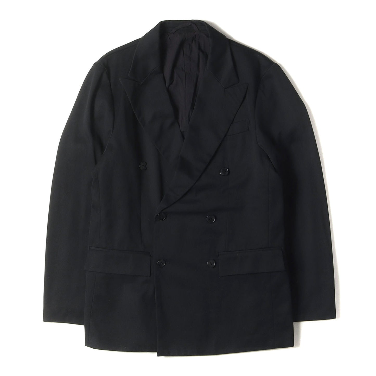 コットンツイル ダブルブレスト 6B ジャケット (DOUBLEJACKET 20-010-053-0000-3-0)