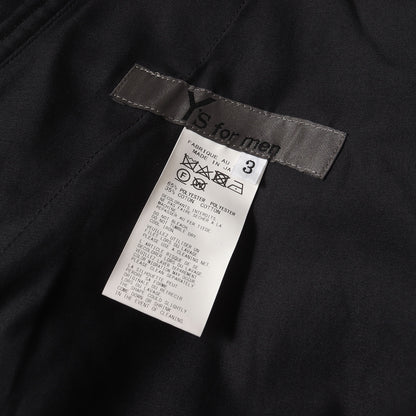 23AW ポリエステルコットン ツイル カーゴ パンツ (POLYESTER/COTTON TWILL CARGO PANTS MJ-P18-903) / Ys for men