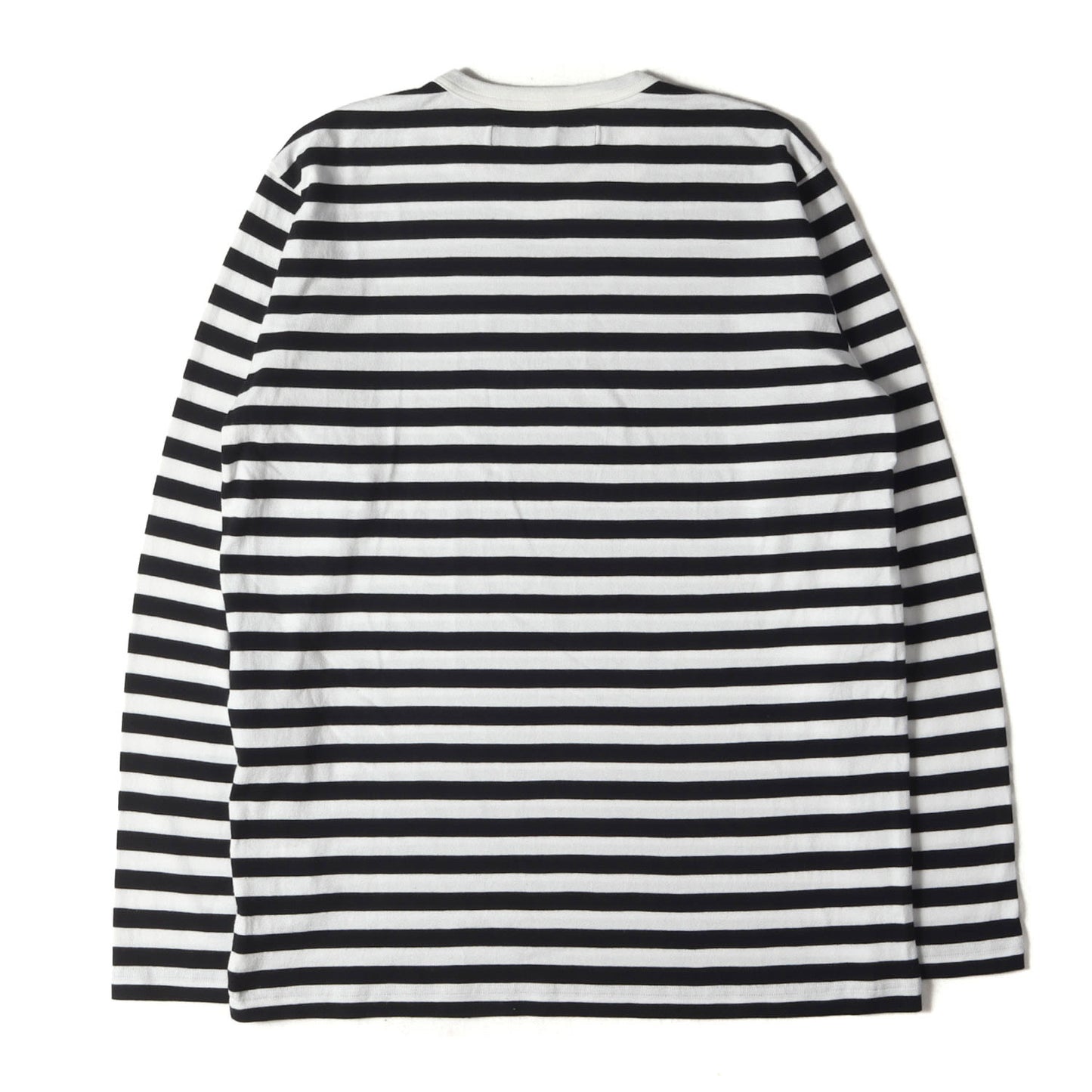 23AW ボーダー カットソー (LONG SLEEVE T-SHIRT WITH NARROW STRIPES MJ-T78-087) / Ys for men