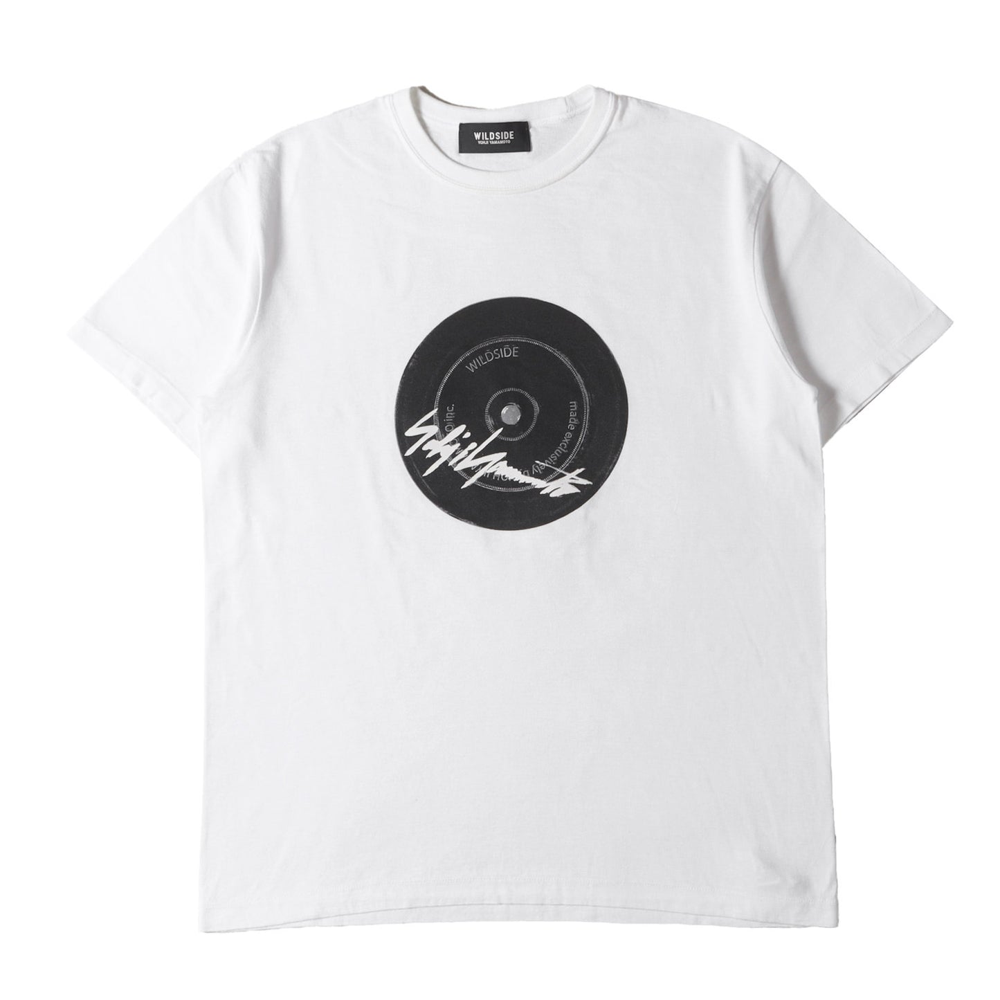 23SS グラフィック ロゴ Tシャツ (3 Records T-shirt WZ-T36-003) / WILDSIDE