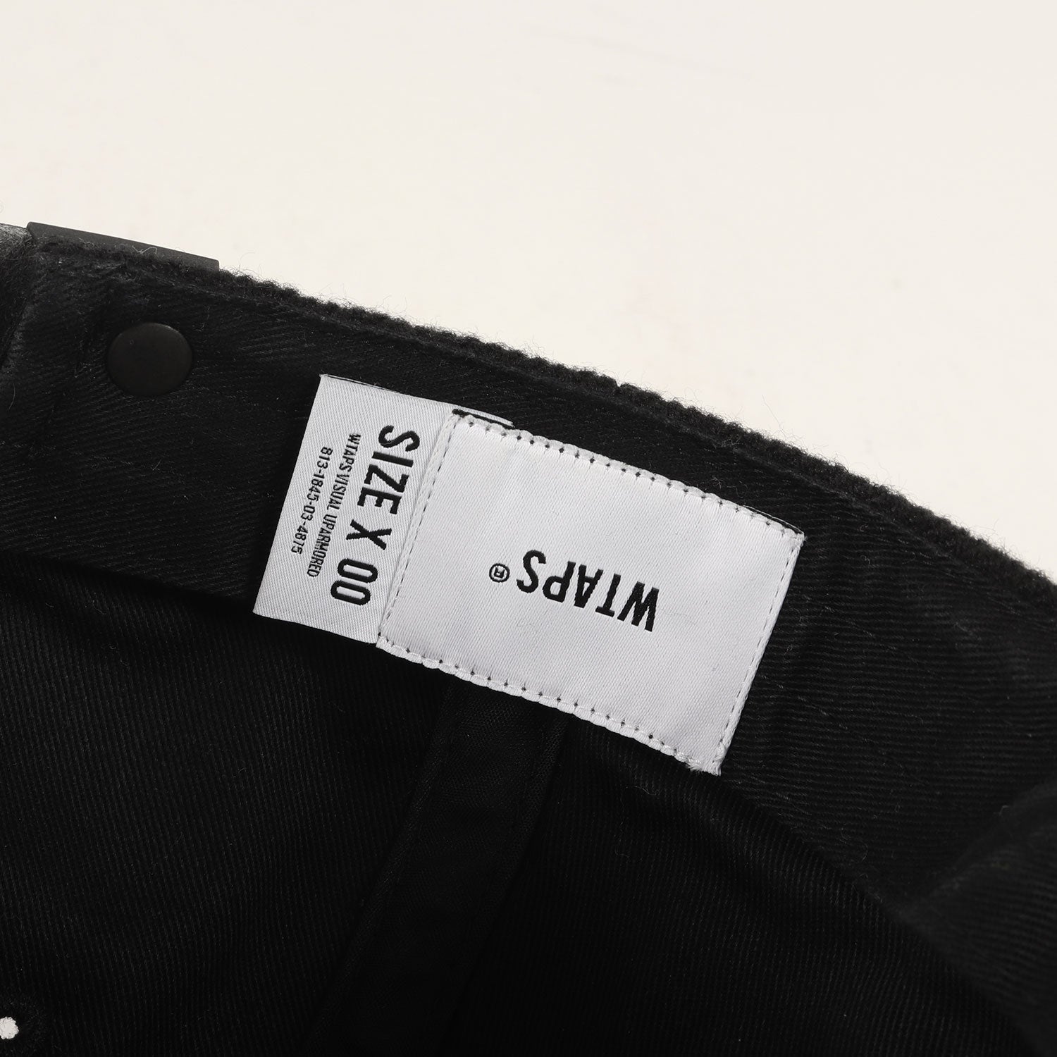 WTAPS (ダブルタップス) 24AW WT ロゴ 刺繍 ポリツイル キャップ (T-6H