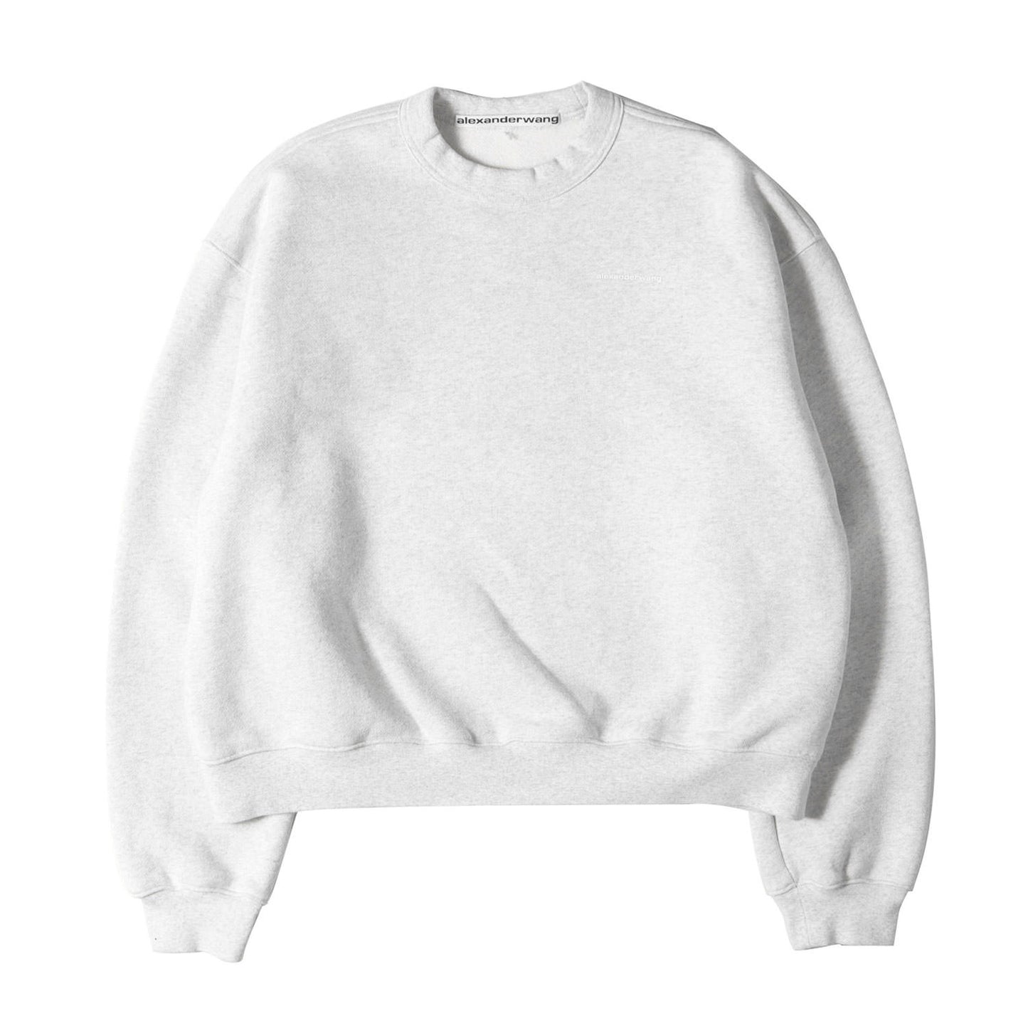 ワンポイント ラバーロゴ ヘビーウェイト スウェット (UNISEX CREWNECK SWEATSHIRT IN DENSE FLEECE UCC2221530) / 裏起毛