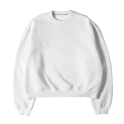 ワンポイント ラバーロゴ ヘビーウェイト スウェット (UNISEX CREWNECK SWEATSHIRT IN DENSE FLEECE UCC2221530) / 裏起毛