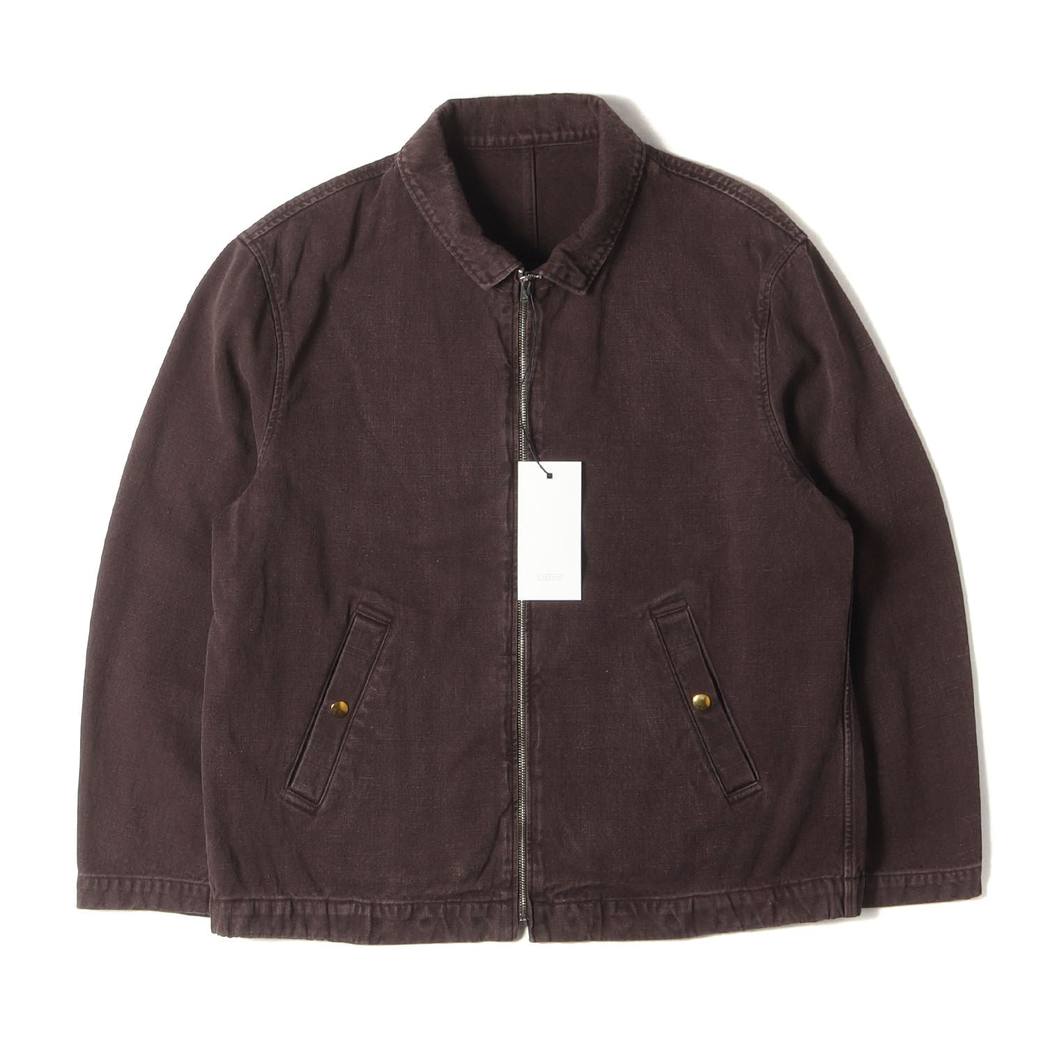 A.PRESSE (アプレッセ) 24AW シルク ヘンプ フレンチ パイロット