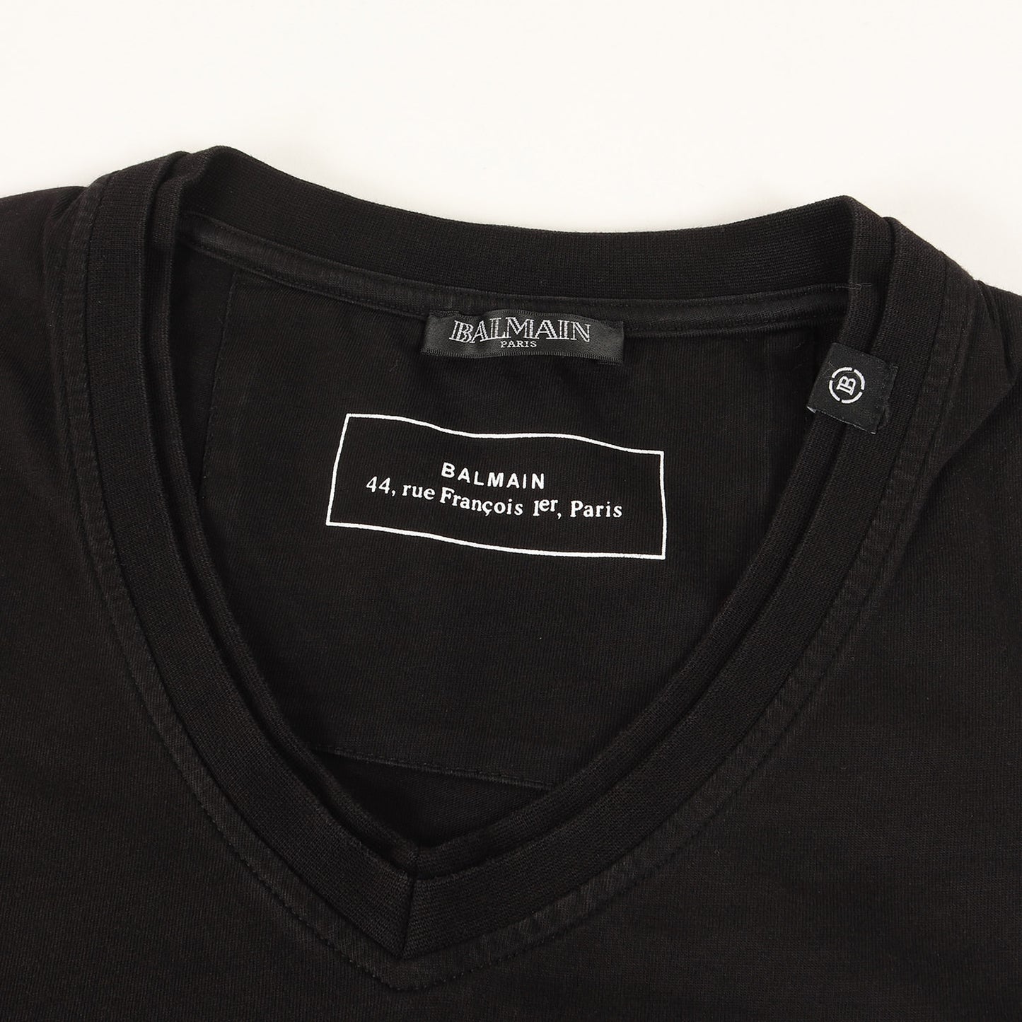 ワンポイント メタル ロゴ Vネック Tシャツ (31676886)
